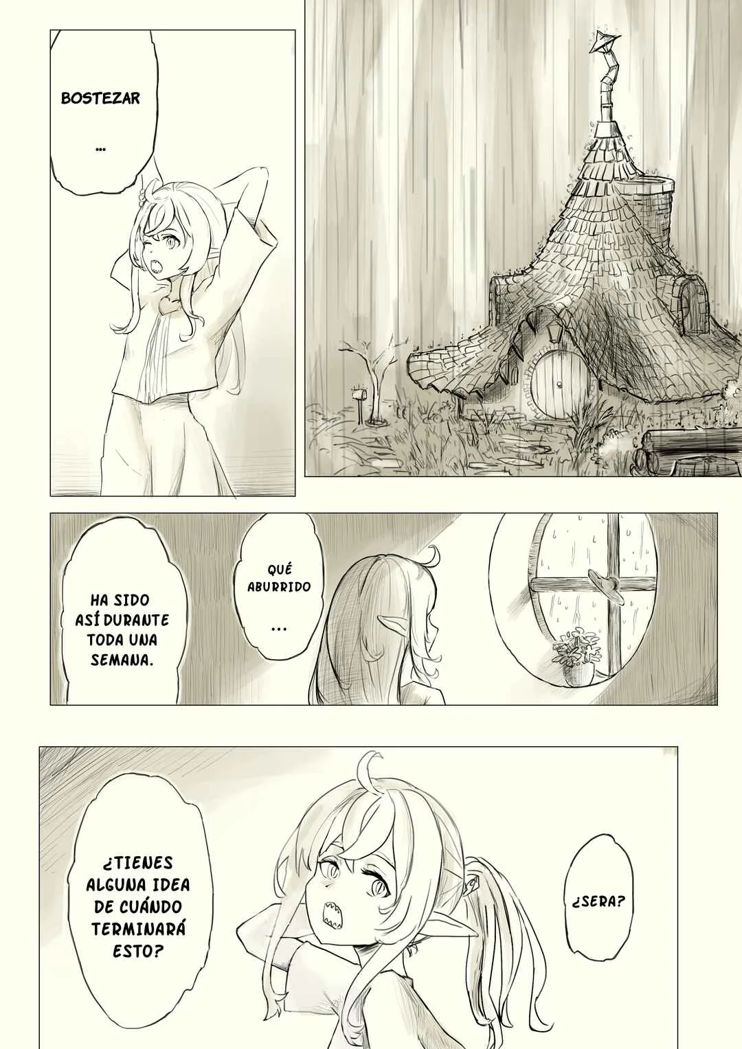 Mia & Sera's daily life Capítulo 2: Lluvia fría - Page 2