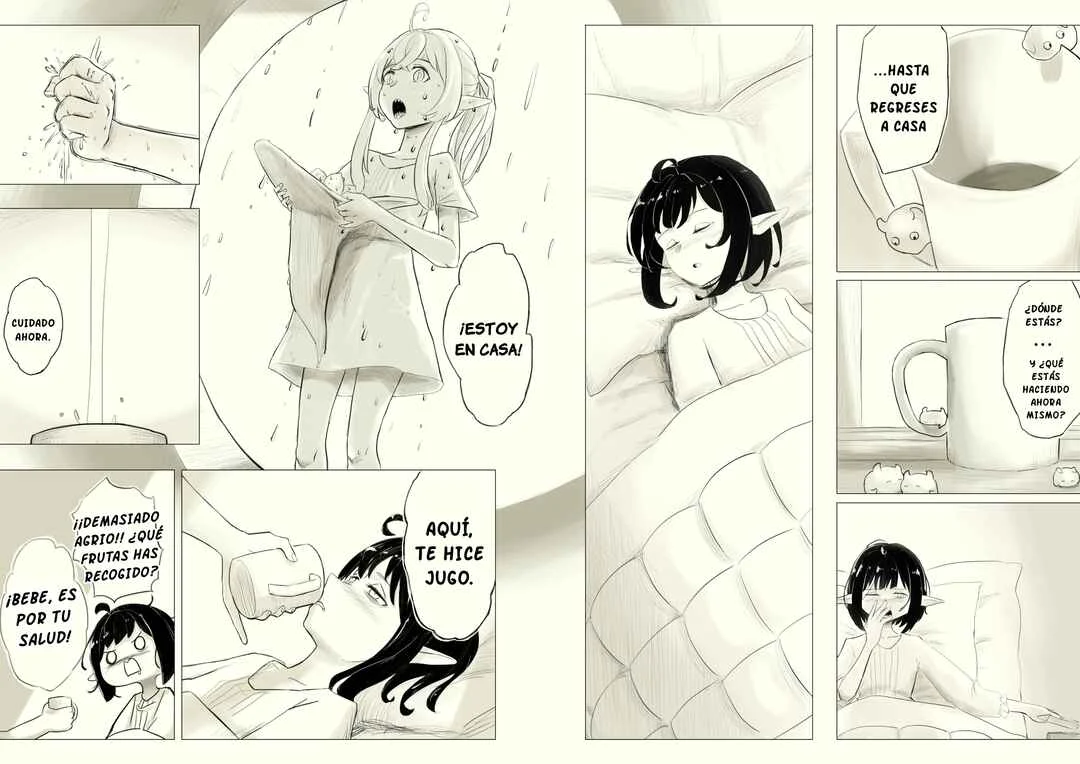 Mia & Sera's daily life Capítulo 2: Lluvia fría - Page 10