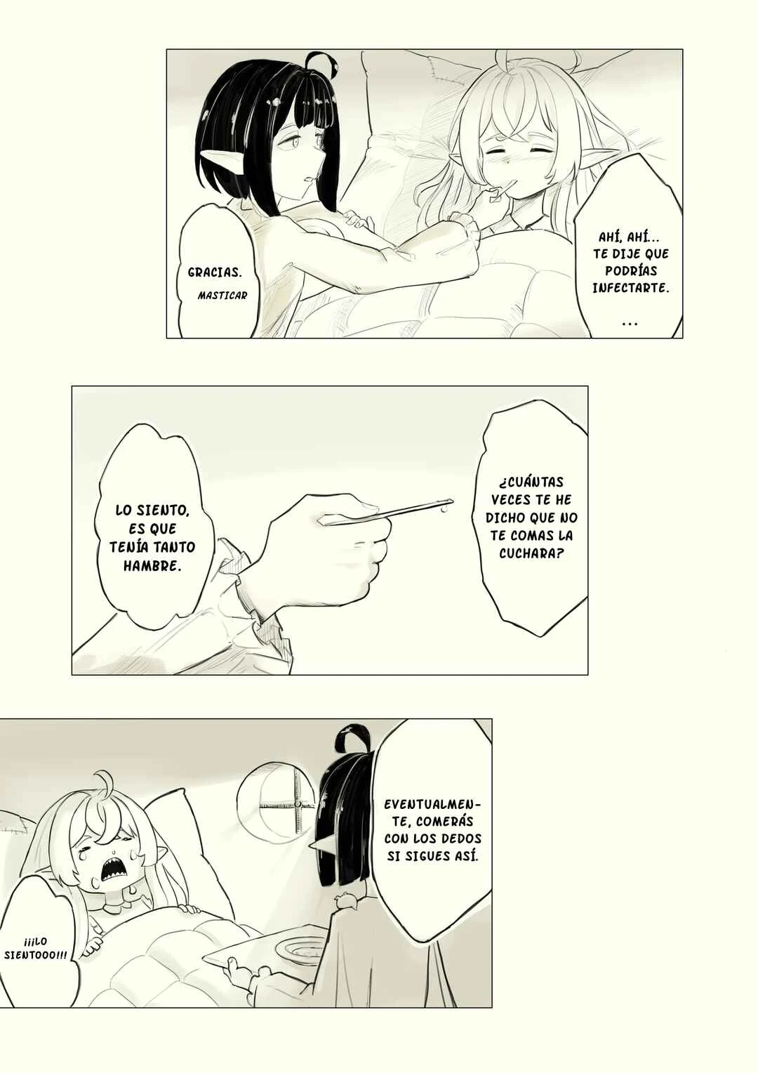 Mia & Sera's daily life Capítulo 2: Lluvia fría - Page 12