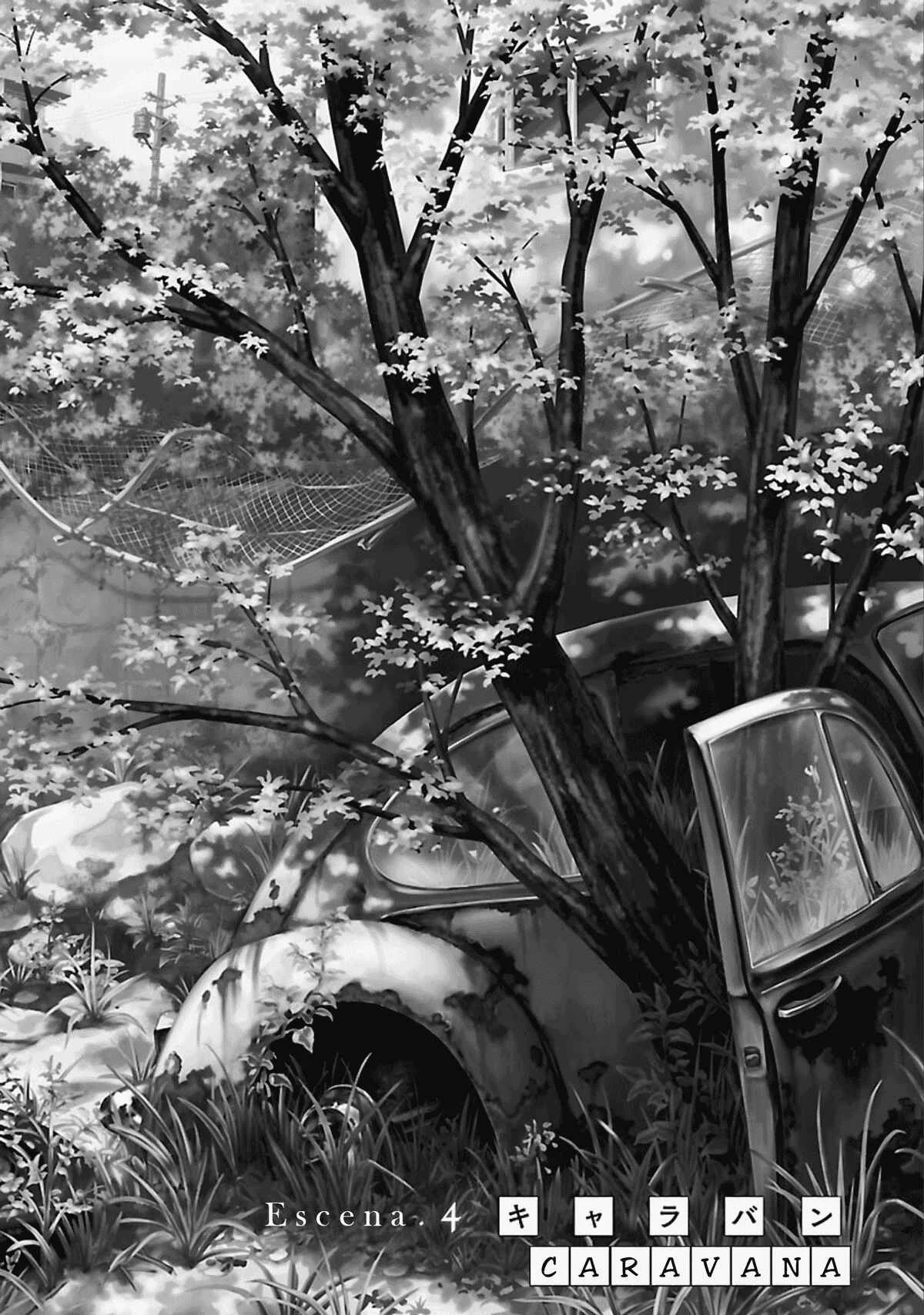 Michiwarikusa Monogatari -Vampire After the Doomsday- Capítulo 4: Caravana. - Page 4
