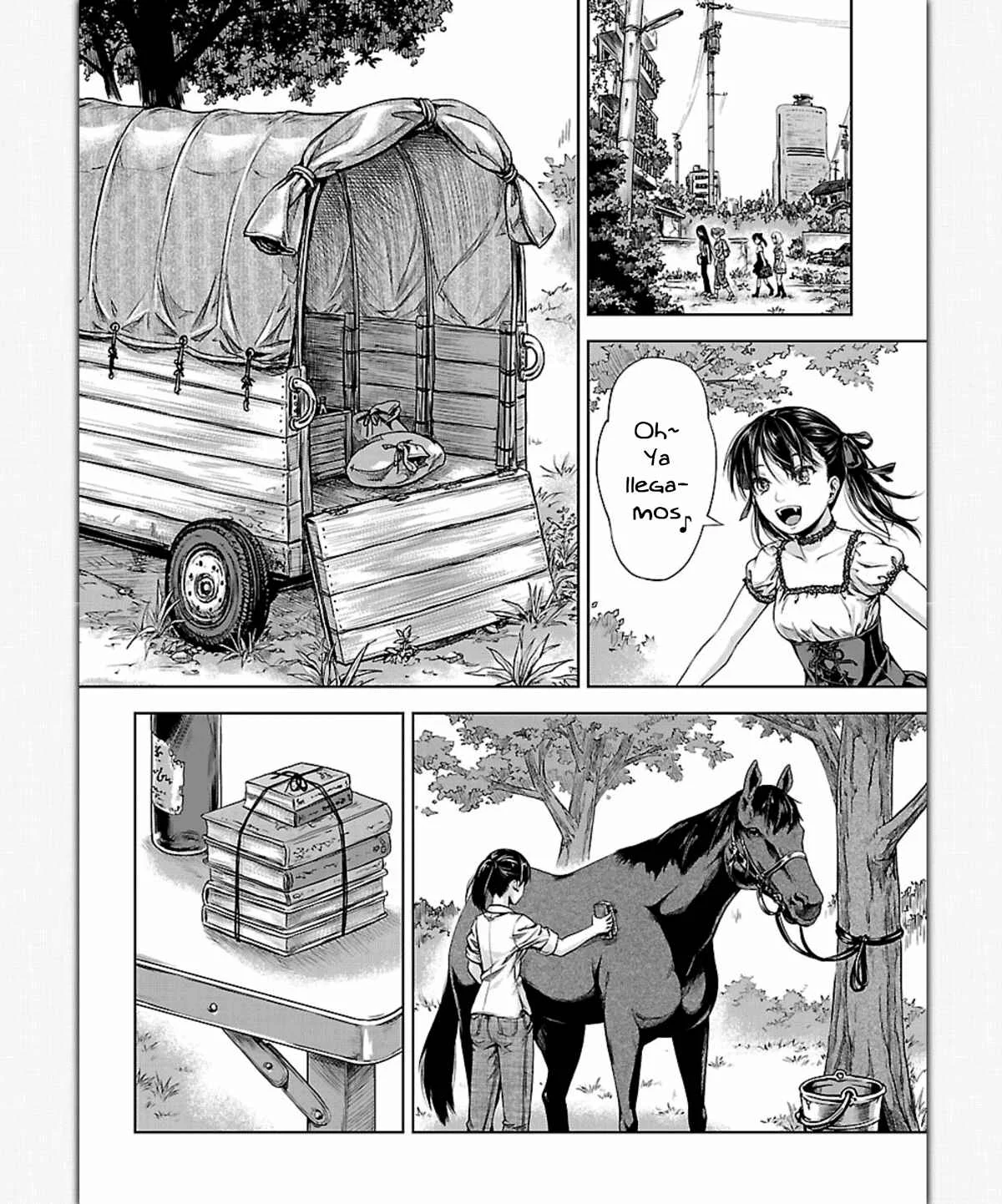 Michiwarikusa Monogatari -Vampire After the Doomsday- Capítulo 4: Caravana. - Page 6