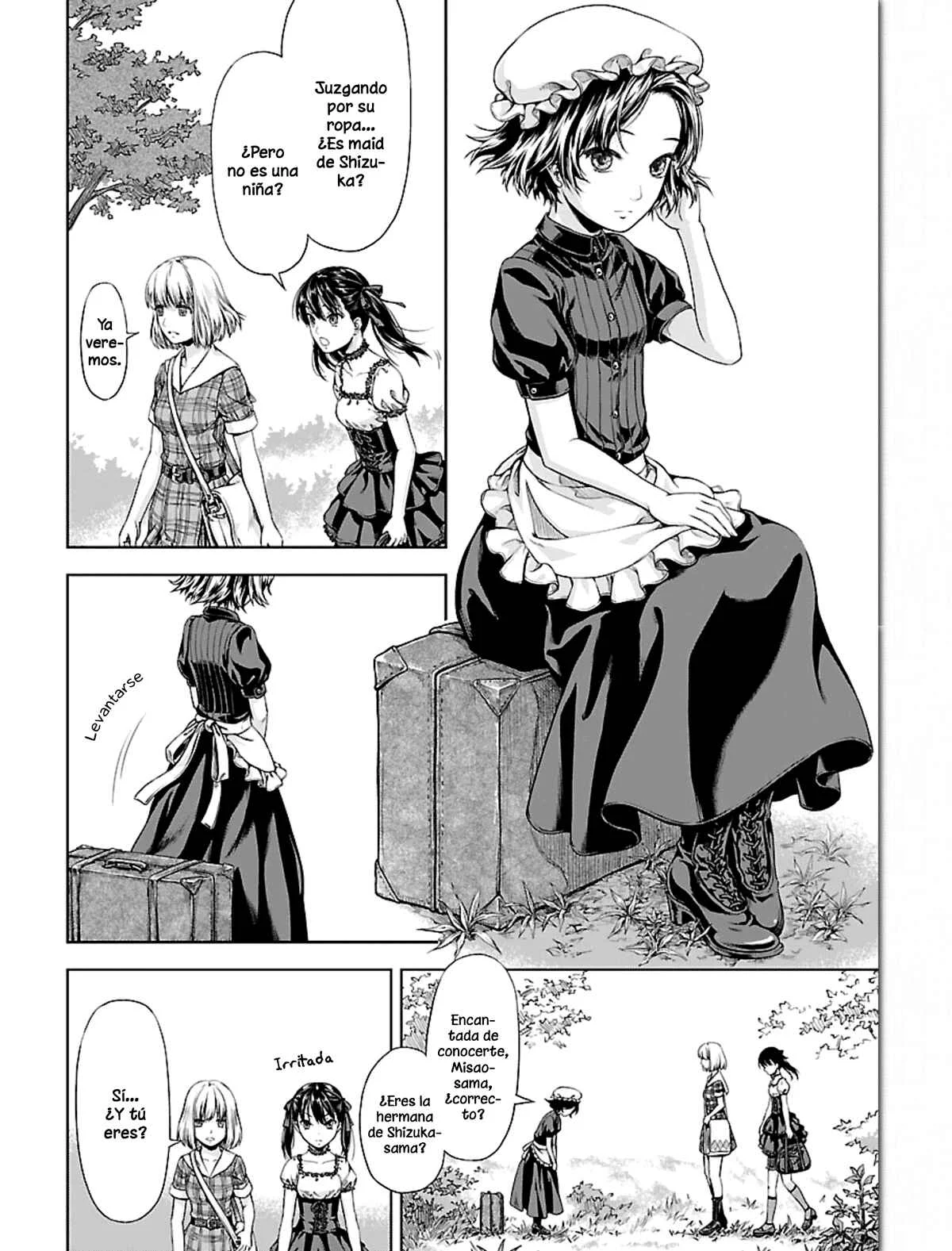 Michiwarikusa Monogatari -Vampire After the Doomsday- Capítulo 4: Caravana. - Page 10