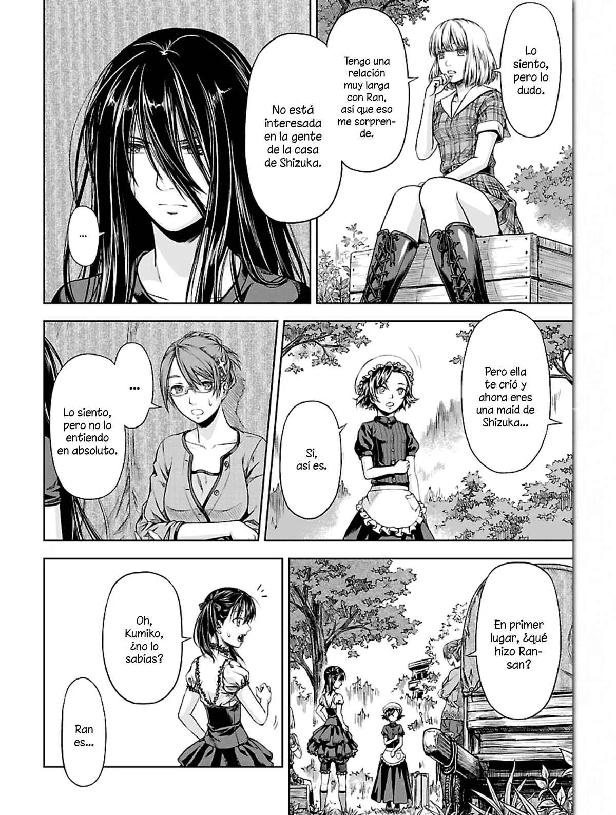 Michiwarikusa Monogatari -Vampire After the Doomsday- Capítulo 4: Caravana. - Page 20