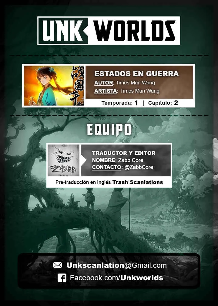 Millenniums of Warring States Capítulo 2: ¿Dónde Estoy? - Page 1