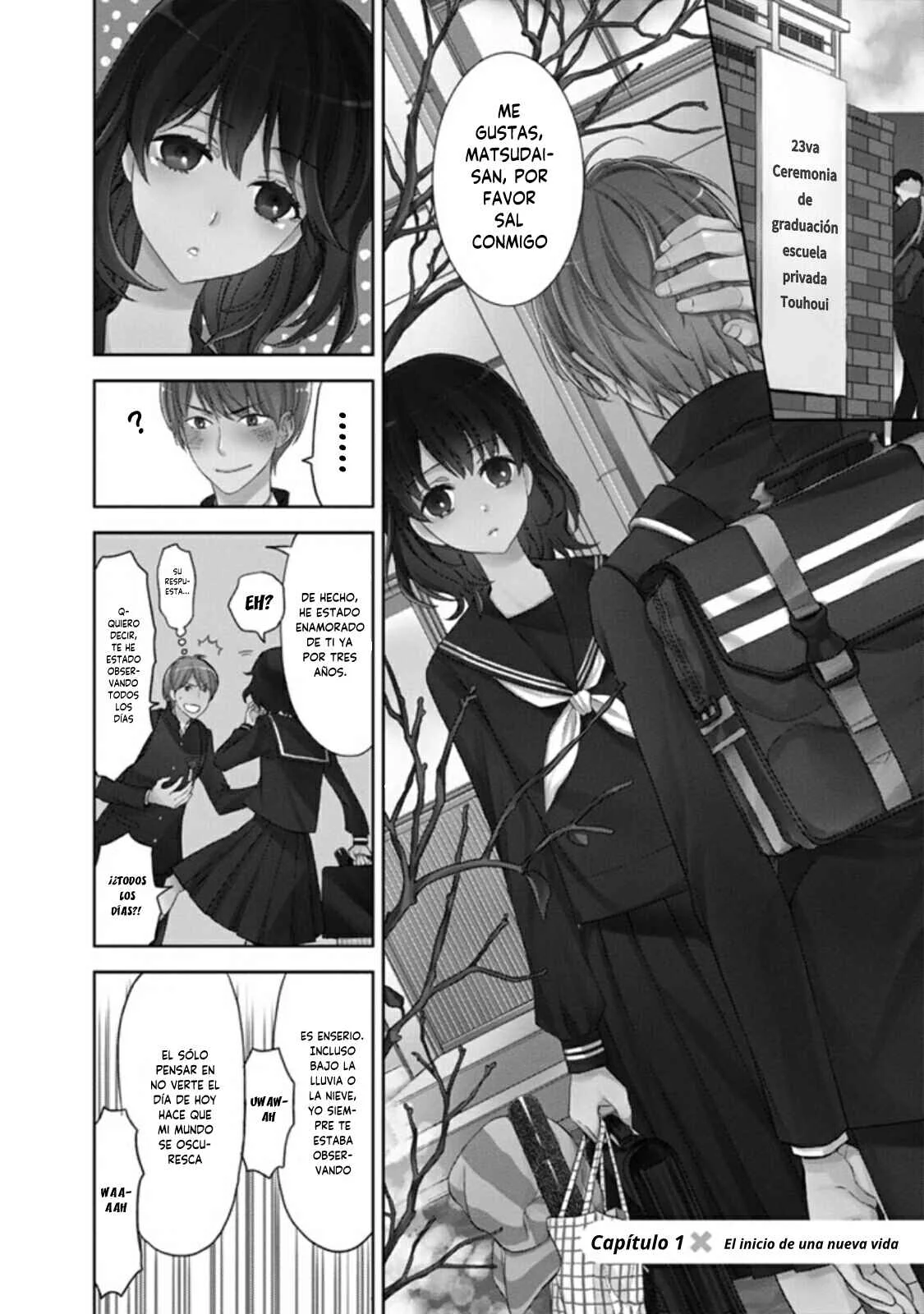 Misanthrope na Kanojo Capítulo 1: El inicio de una nueva vida - Page 1