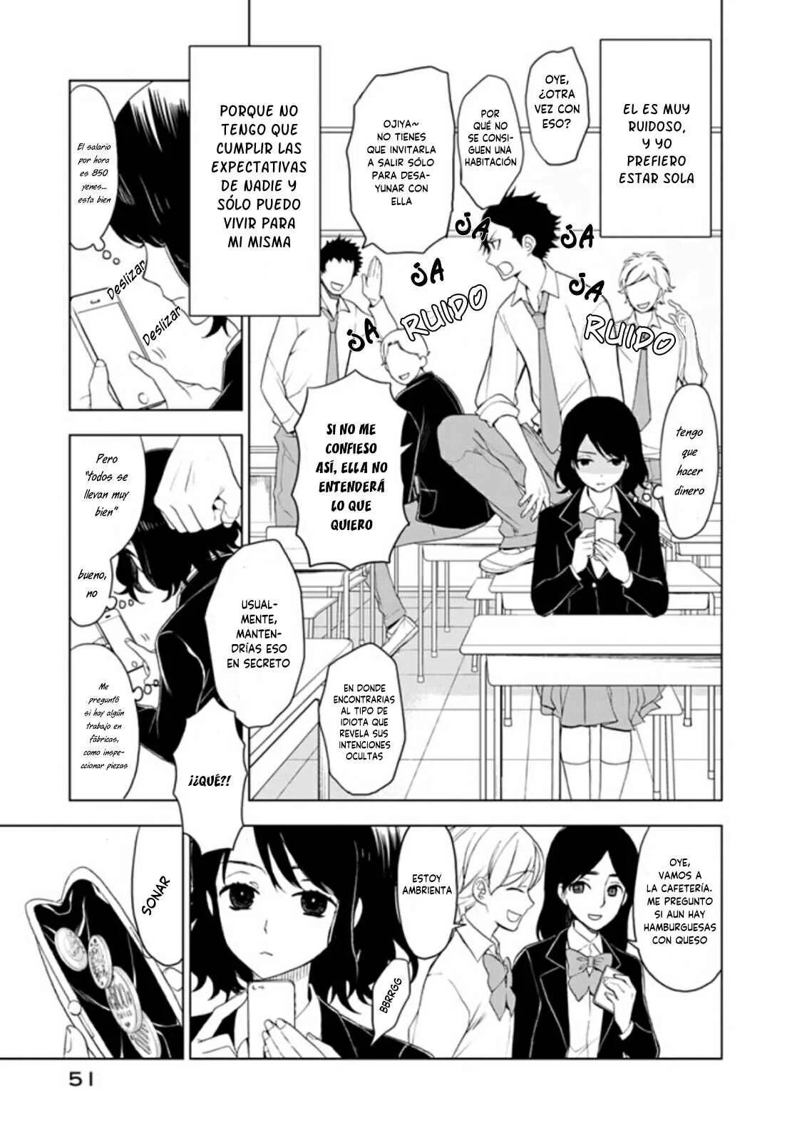 Misanthrope na Kanojo Capítulo 2: Seamos amigos - Page 3