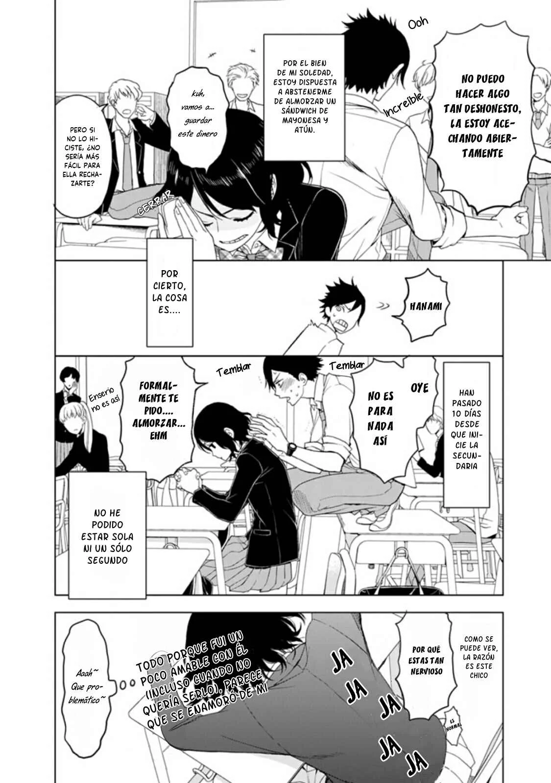 Misanthrope na Kanojo Capítulo 2: Seamos amigos - Page 4