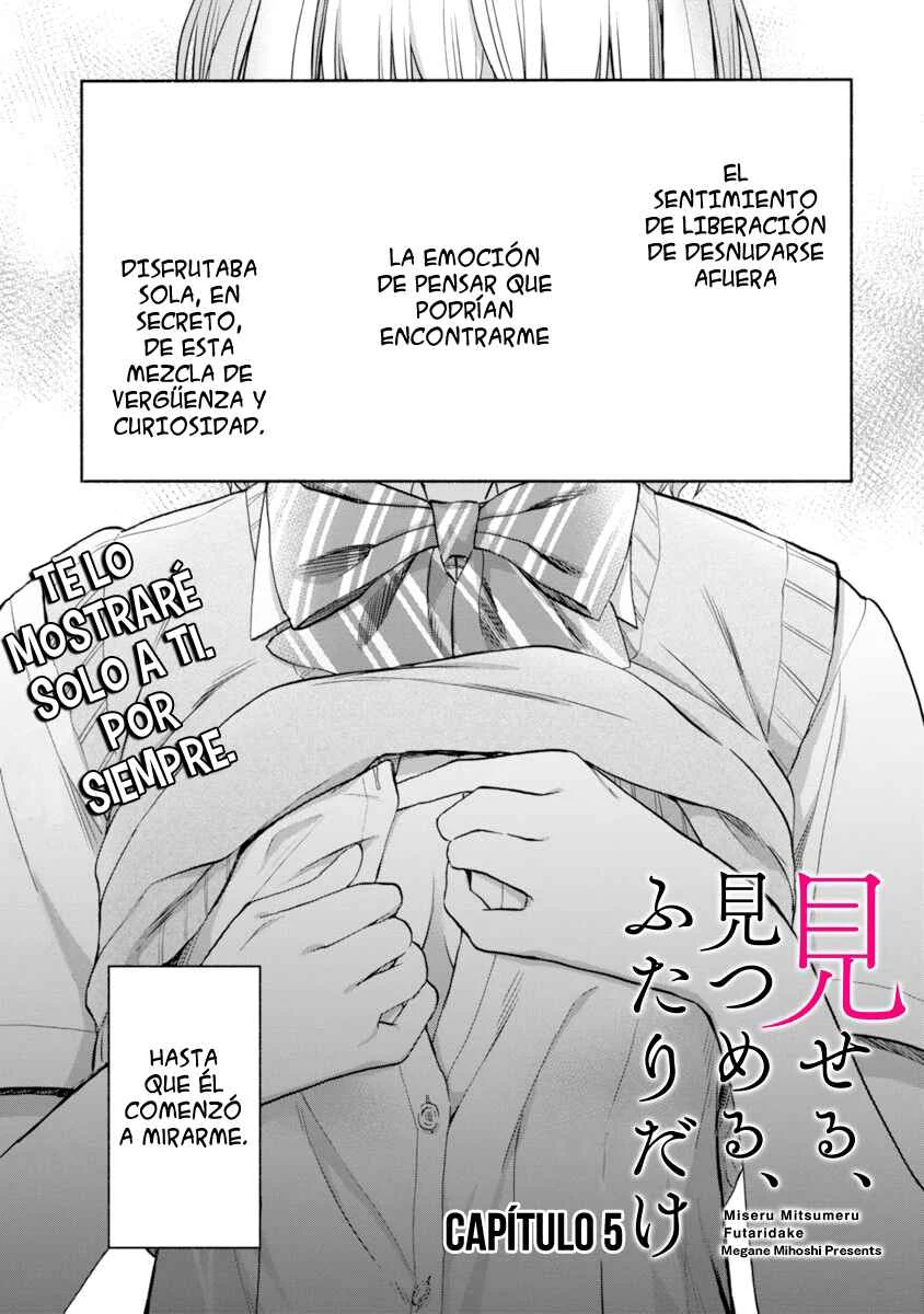 Miseru, Mitsumeru, Futari Dake Capítulo 5 - Page 2