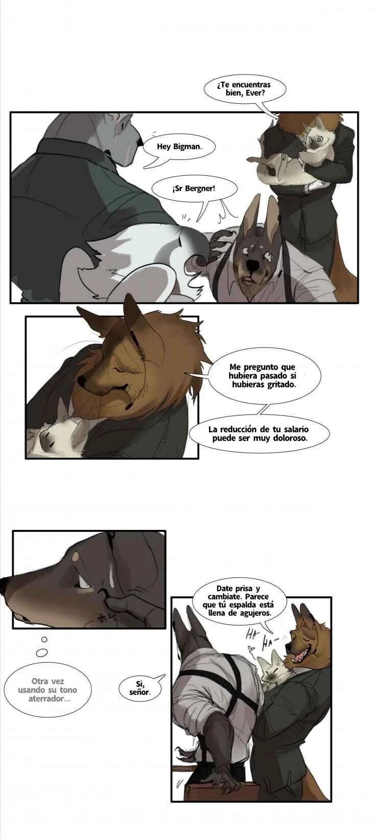 Miss Kitty and Her Bodyguards Capítulo 1: En Servicio | Día Libre - Page 8