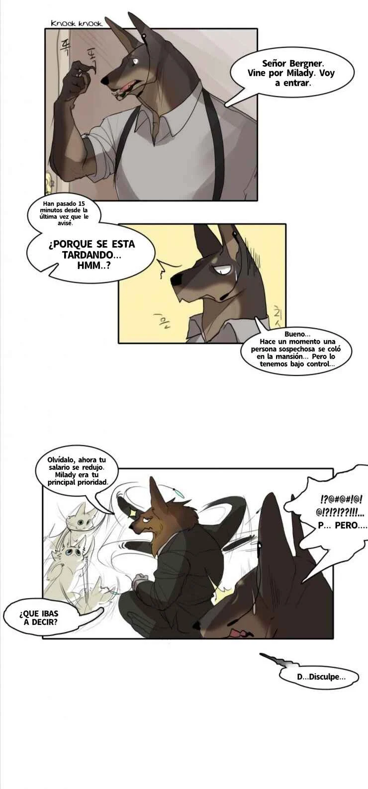 Miss Kitty and Her Bodyguards Capítulo 2: Zapatos | Estoy Ocupado En Este Momento | Las Escondidas - Page 6