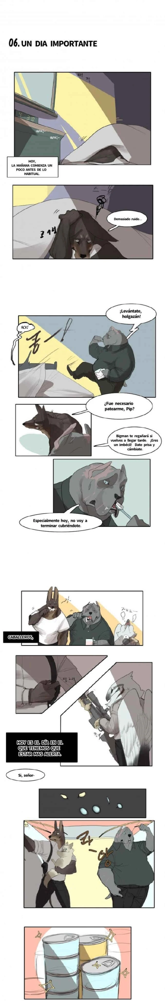 Miss Kitty and Her Bodyguards Capítulo 3: Un Dia Importante - Page 1
