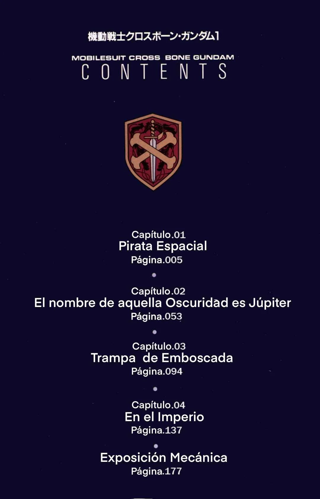 Mobile Suit Crossbone Gundam Capítulo 1: Piratas Espaciales - Page 4