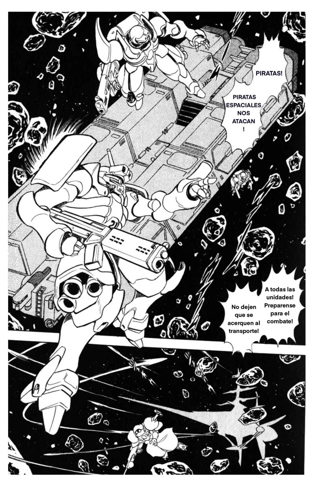 Mobile Suit Crossbone Gundam Capítulo 1: Piratas Espaciales - Page 5