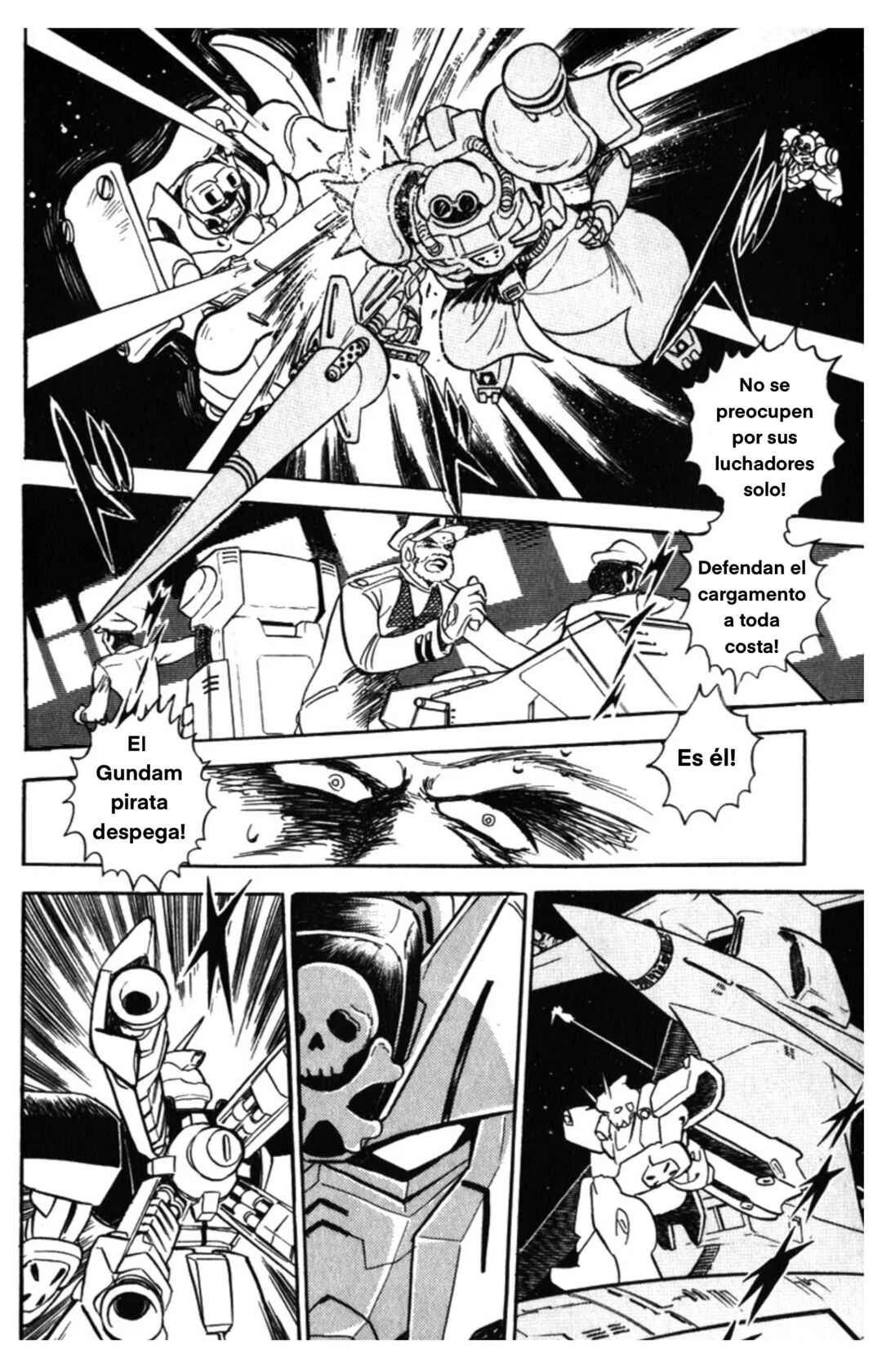 Mobile Suit Crossbone Gundam Capítulo 1: Piratas Espaciales - Page 6