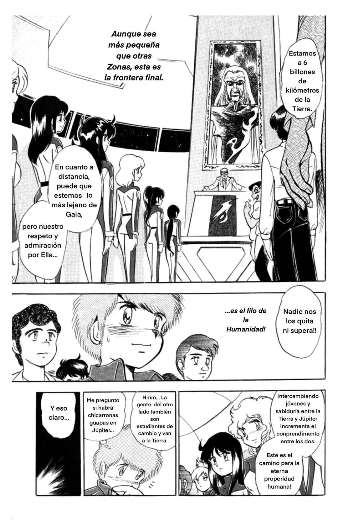 Mobile Suit Crossbone Gundam Capítulo 1: Piratas Espaciales - Page 12