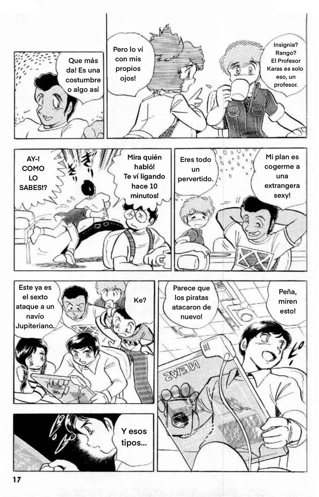 Mobile Suit Crossbone Gundam Capítulo 1: Piratas Espaciales - Page 16