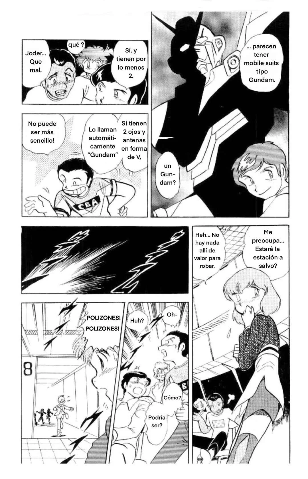 Mobile Suit Crossbone Gundam Capítulo 1: Piratas Espaciales - Page 17
