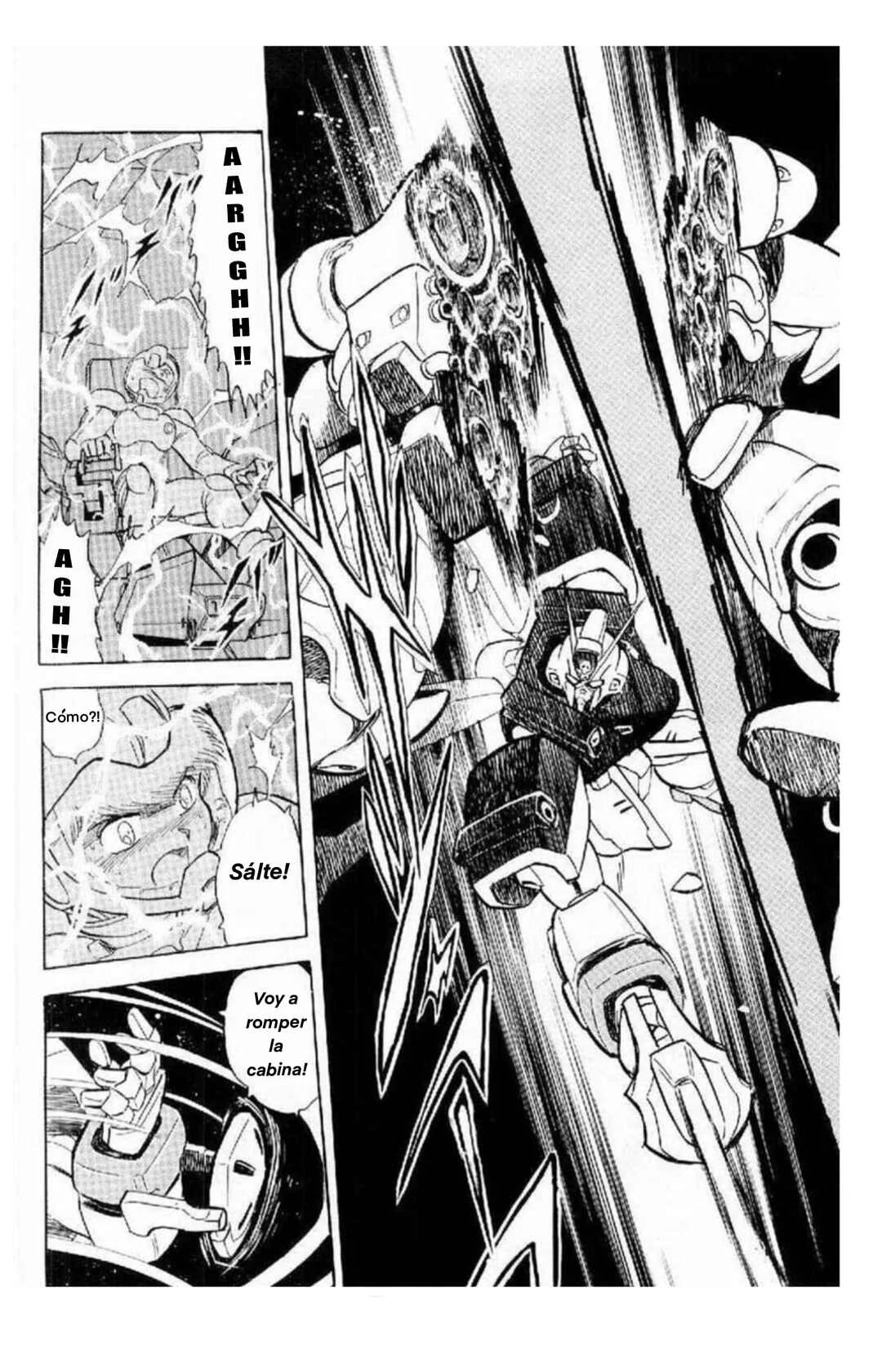 Mobile Suit Crossbone Gundam Capítulo 1: Piratas Espaciales - Page 37