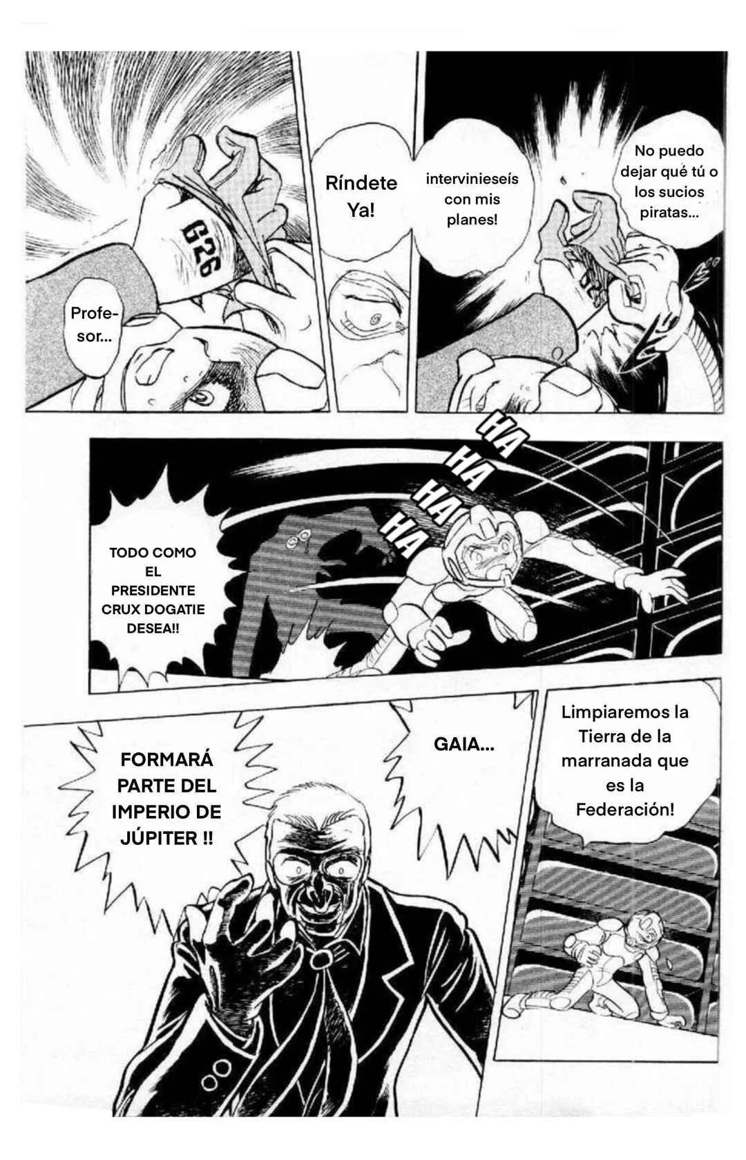 Mobile Suit Crossbone Gundam Capítulo 1: Piratas Espaciales - Page 44