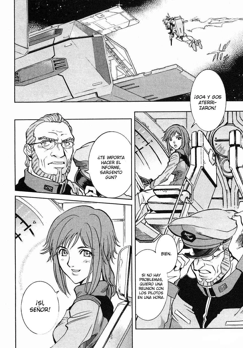 Mobile Suit Gundam Gaiden REBELLION: Space, at the End of a Flash... Capítulo 1: Operación 1: Primera Batalla - Page 9