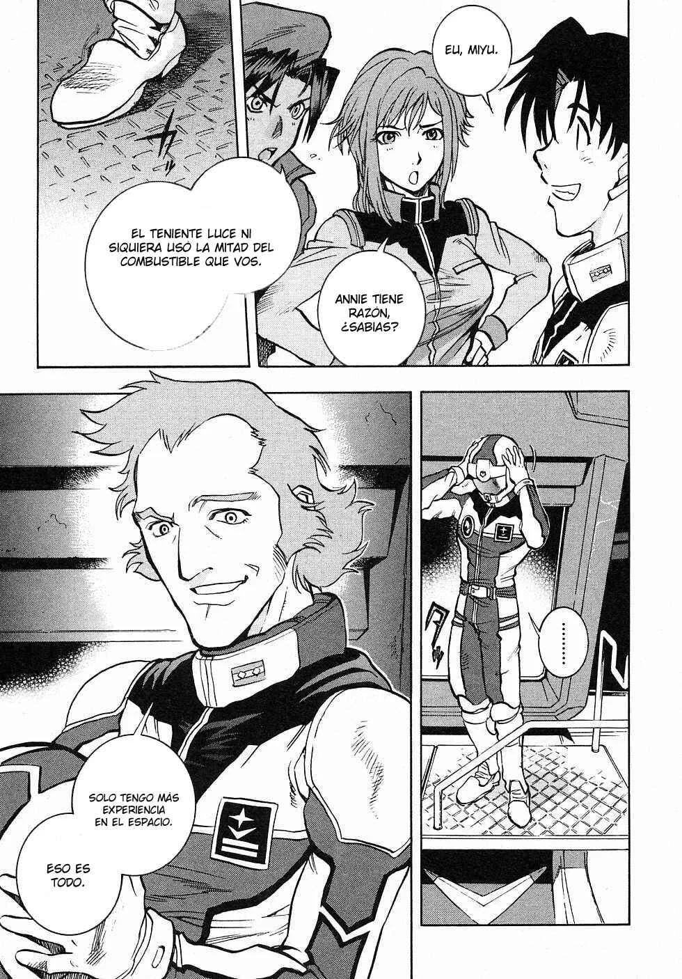 Mobile Suit Gundam Gaiden REBELLION: Space, at the End of a Flash... Capítulo 1: Operación 1: Primera Batalla - Page 16
