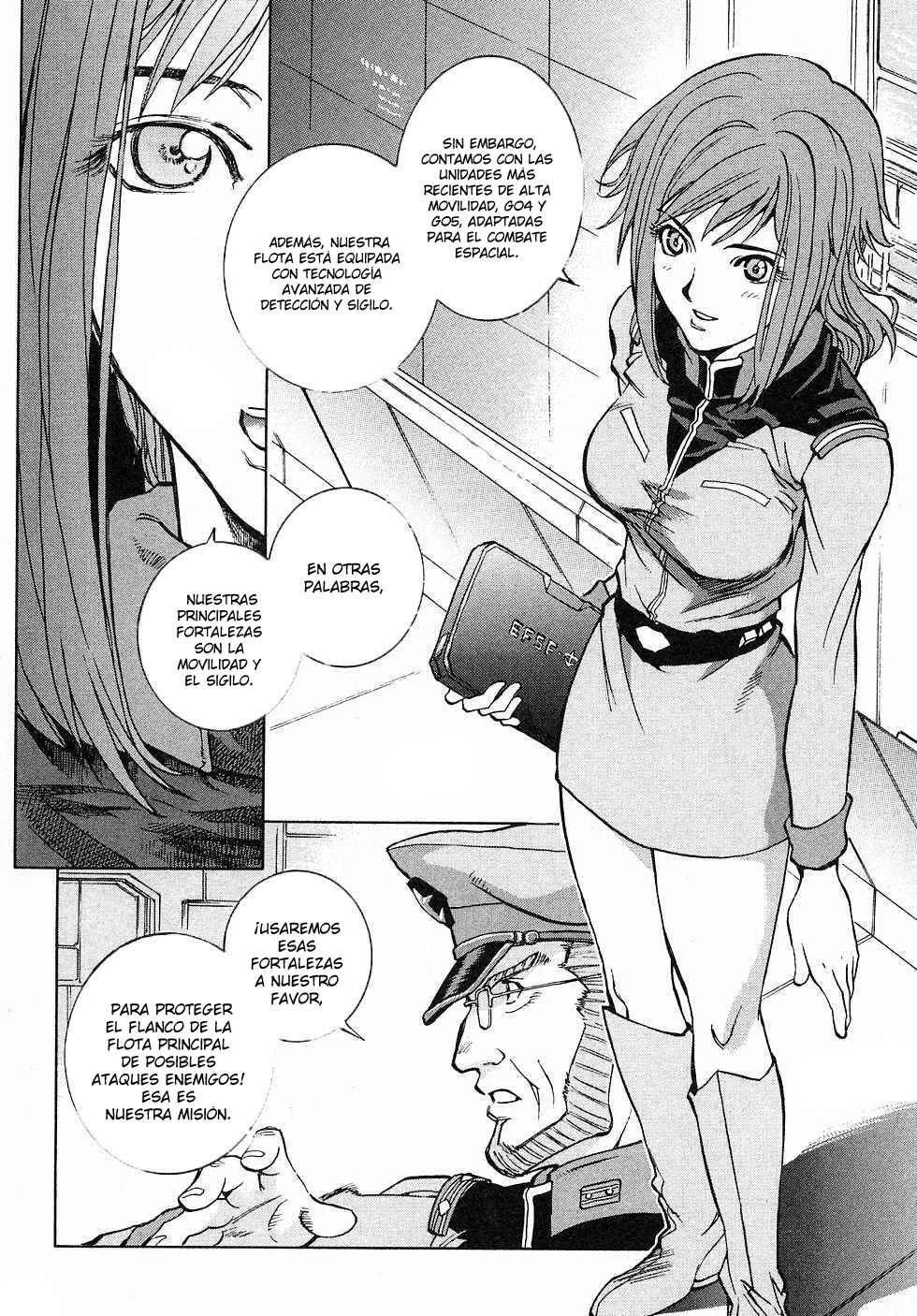 Mobile Suit Gundam Gaiden REBELLION: Space, at the End of a Flash... Capítulo 1: Operación 1: Primera Batalla - Page 23