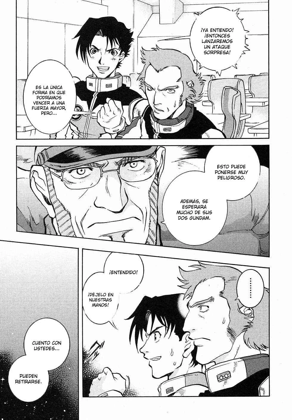 Mobile Suit Gundam Gaiden REBELLION: Space, at the End of a Flash... Capítulo 1: Operación 1: Primera Batalla - Page 24