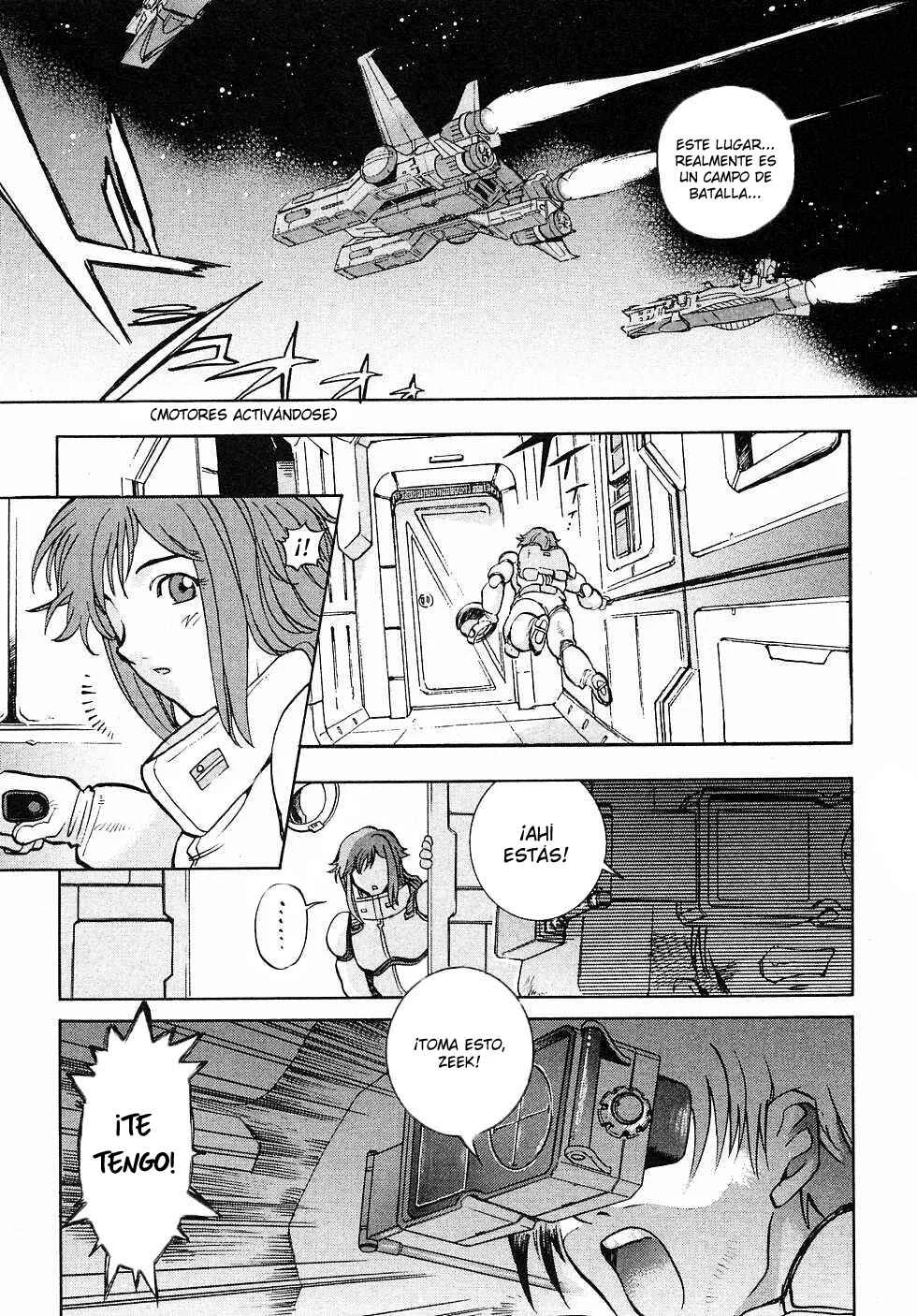 Mobile Suit Gundam Gaiden REBELLION: Space, at the End of a Flash... Capítulo 1: Operación 1: Primera Batalla - Page 26