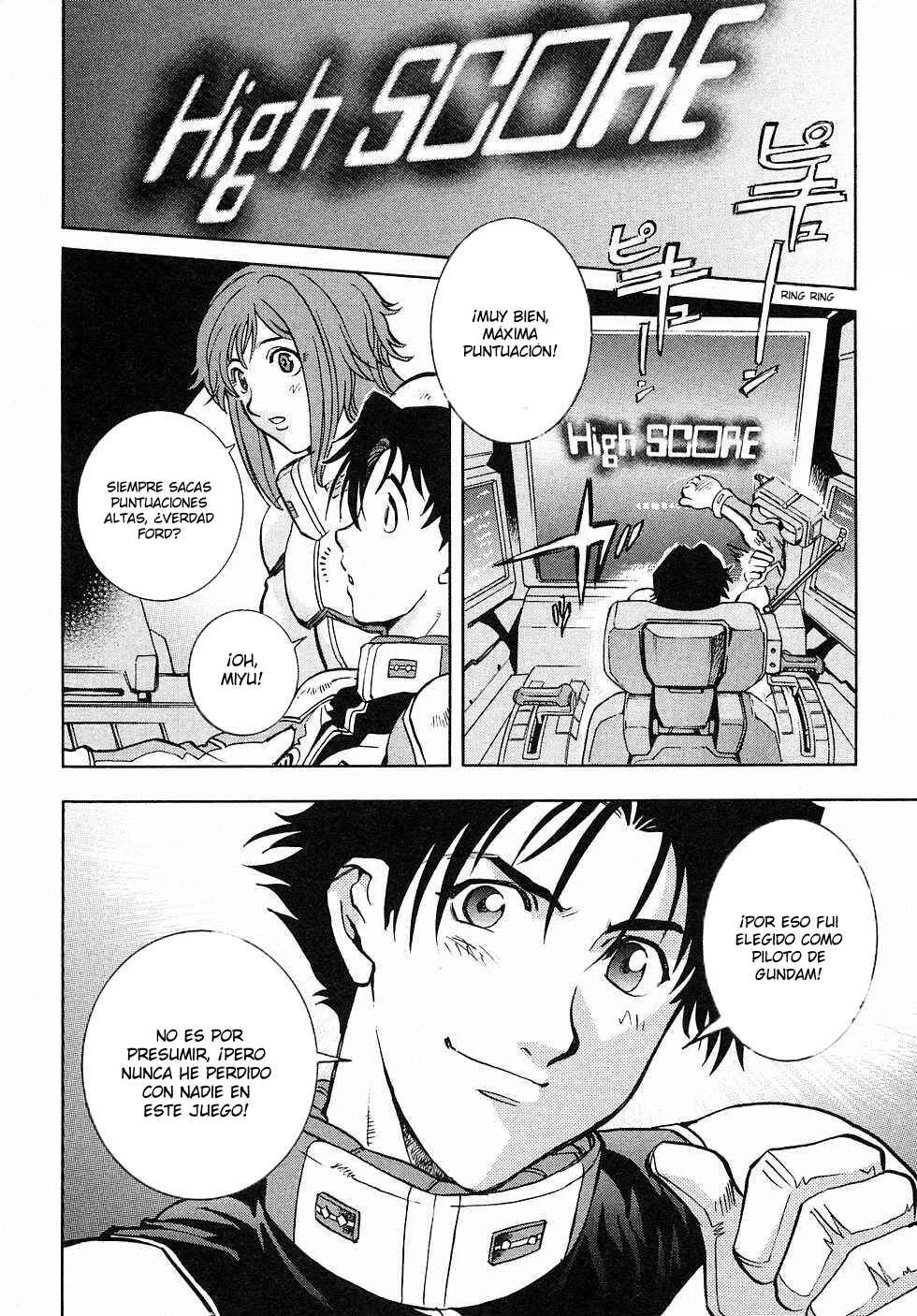 Mobile Suit Gundam Gaiden REBELLION: Space, at the End of a Flash... Capítulo 1: Operación 1: Primera Batalla - Page 27