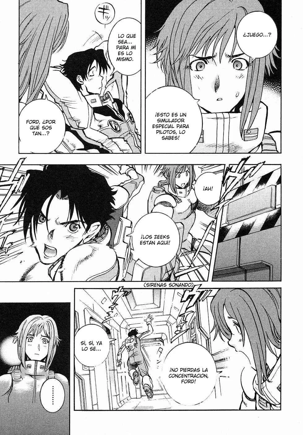 Mobile Suit Gundam Gaiden REBELLION: Space, at the End of a Flash... Capítulo 1: Operación 1: Primera Batalla - Page 28