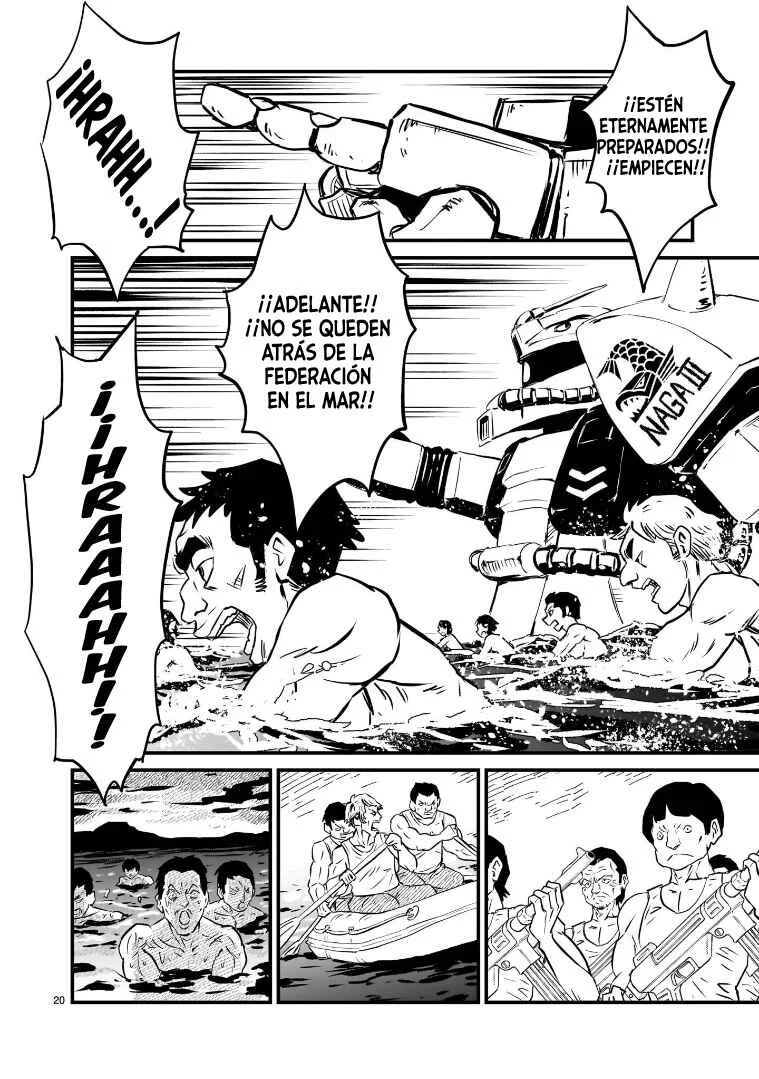 Mobile Suit Gundam: The battle tales of Flanagan Boone Capítulo 1: El Demonio Blanco - Page 19