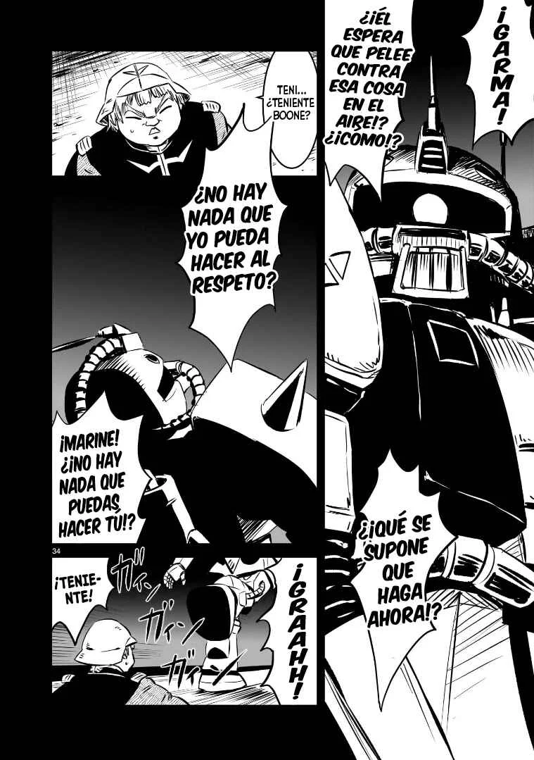 Mobile Suit Gundam: The battle tales of Flanagan Boone Capítulo 1: El Demonio Blanco - Page 33