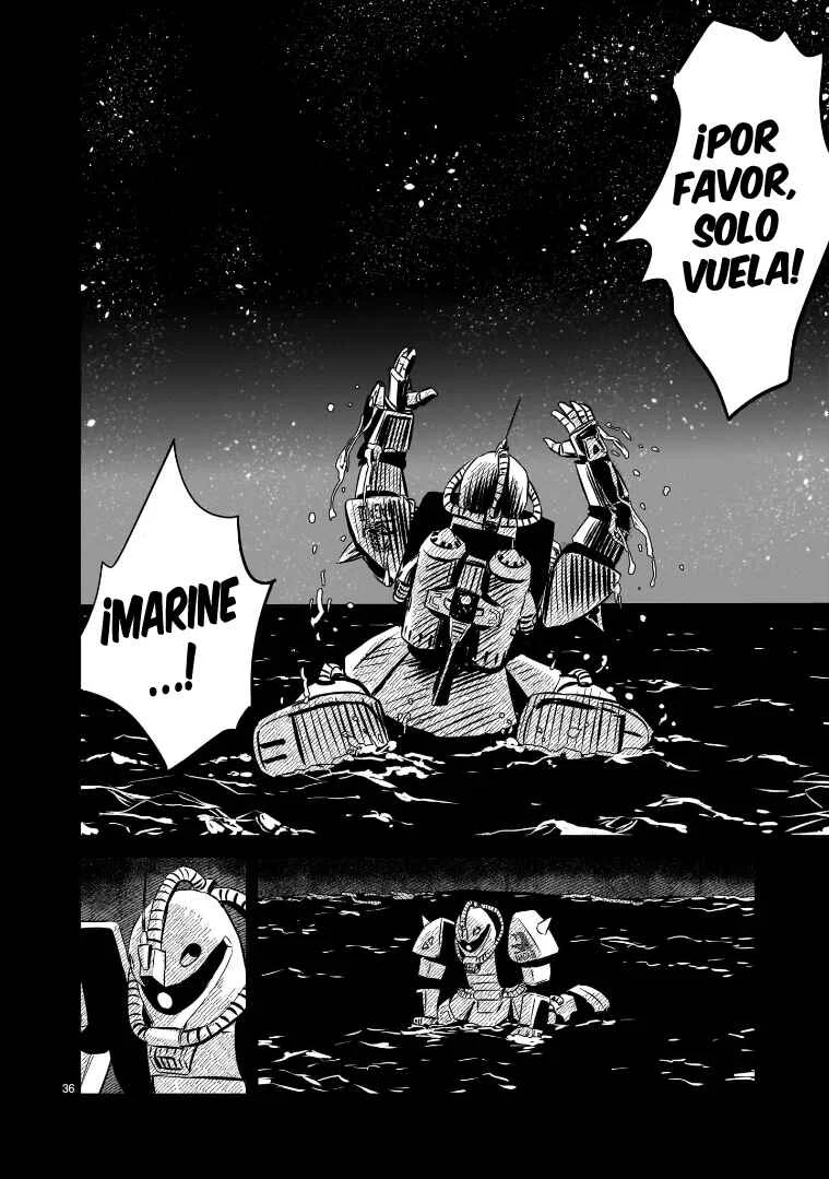 Mobile Suit Gundam: The battle tales of Flanagan Boone Capítulo 1: El Demonio Blanco - Page 35