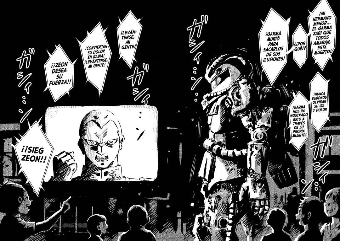 Mobile Suit Gundam: The battle tales of Flanagan Boone Capítulo 3: El Cometa Rojo (Parte 1) - Page 9