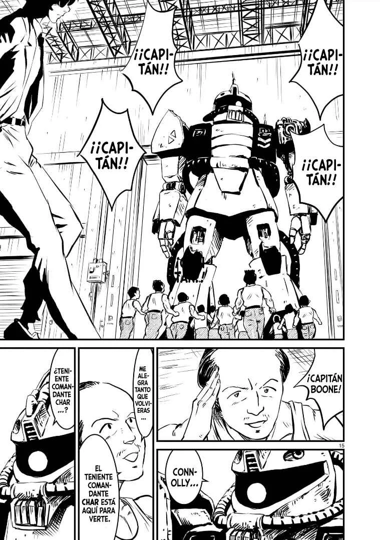 Mobile Suit Gundam: The battle tales of Flanagan Boone Capítulo 3: El Cometa Rojo (Parte 1) - Page 13