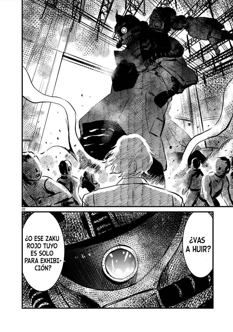 Mobile Suit Gundam: The battle tales of Flanagan Boone Capítulo 3: El Cometa Rojo (Parte 1) - Page 20