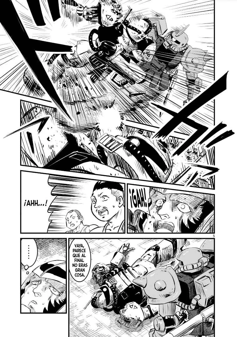 Mobile Suit Gundam: The battle tales of Flanagan Boone Capítulo 4: El Cometa Rojo (Parte 2) - Page 5