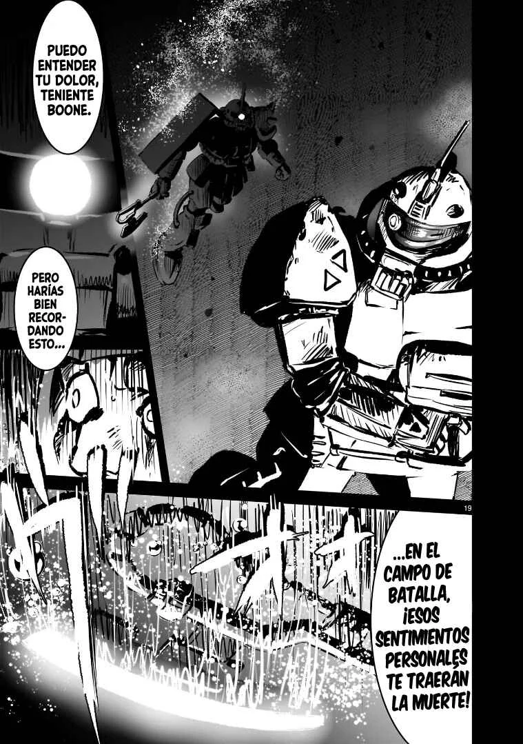 Mobile Suit Gundam: The battle tales of Flanagan Boone Capítulo 4: El Cometa Rojo (Parte 2) - Page 17
