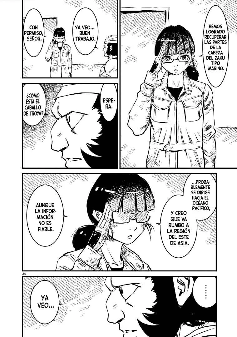 Mobile Suit Gundam: The battle tales of Flanagan Boone Capítulo 4: El Cometa Rojo (Parte 2) - Page 31