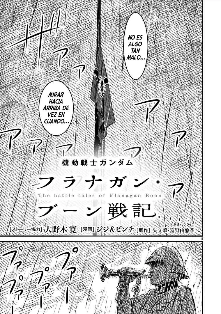 Mobile Suit Gundam: The battle tales of Flanagan Boone Capítulo 5: El Séquito de Gihren - Page 5