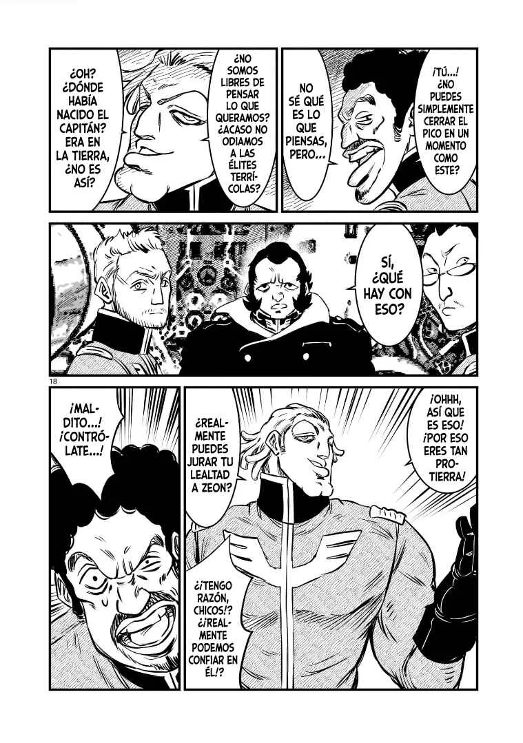 Mobile Suit Gundam: The battle tales of Flanagan Boone Capítulo 5: El Séquito de Gihren - Page 18