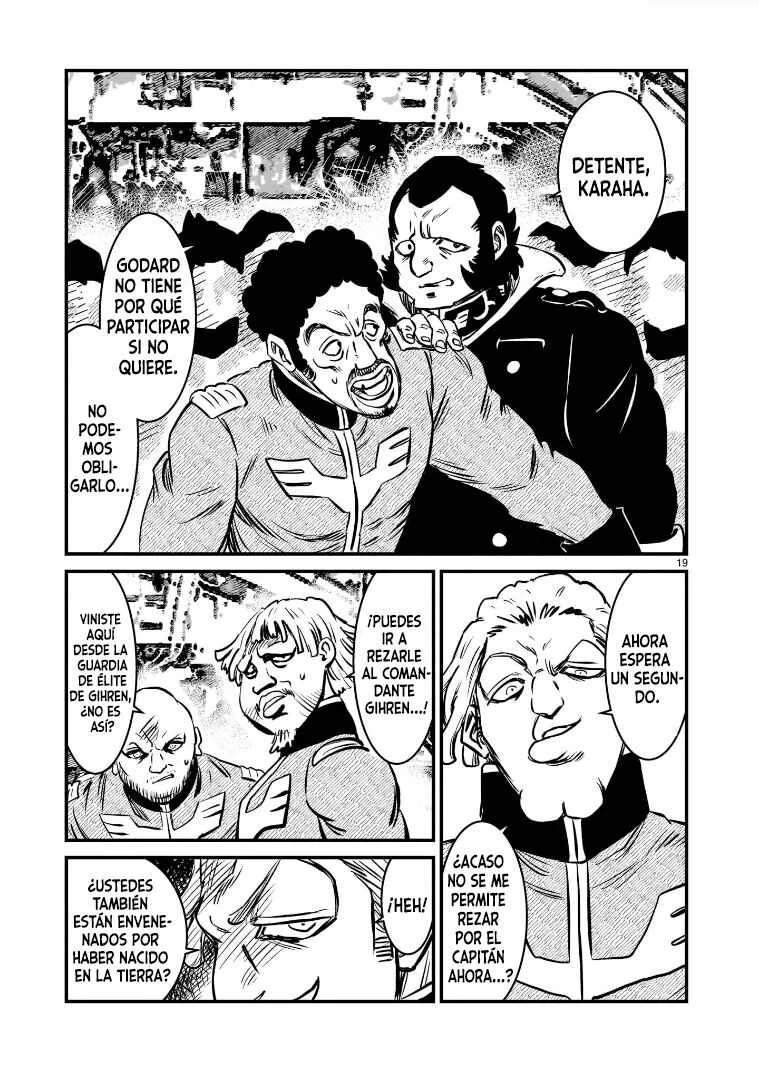 Mobile Suit Gundam: The battle tales of Flanagan Boone Capítulo 5: El Séquito de Gihren - Page 19