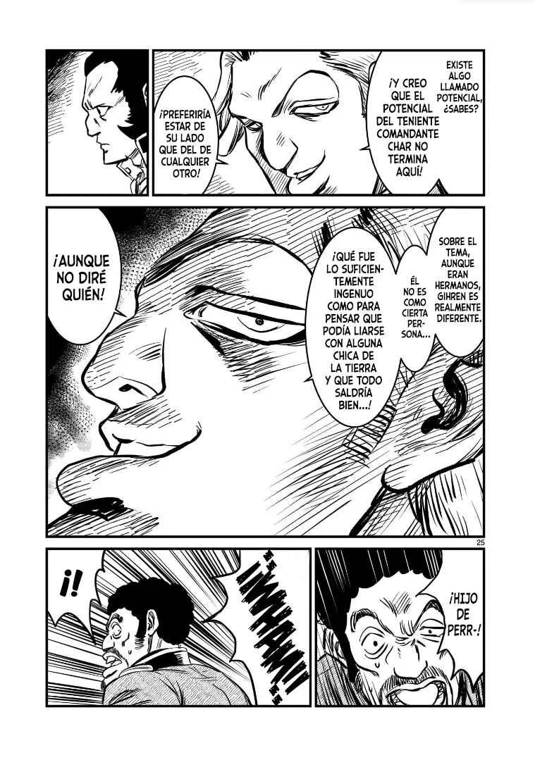 Mobile Suit Gundam: The battle tales of Flanagan Boone Capítulo 5: El Séquito de Gihren - Page 25