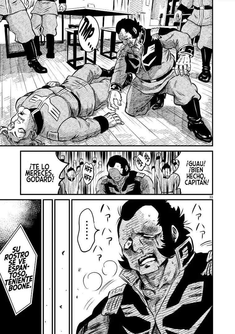 Mobile Suit Gundam: The battle tales of Flanagan Boone Capítulo 5: El Séquito de Gihren - Page 33