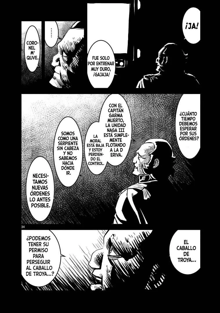 Mobile Suit Gundam: The battle tales of Flanagan Boone Capítulo 5: El Séquito de Gihren - Page 34