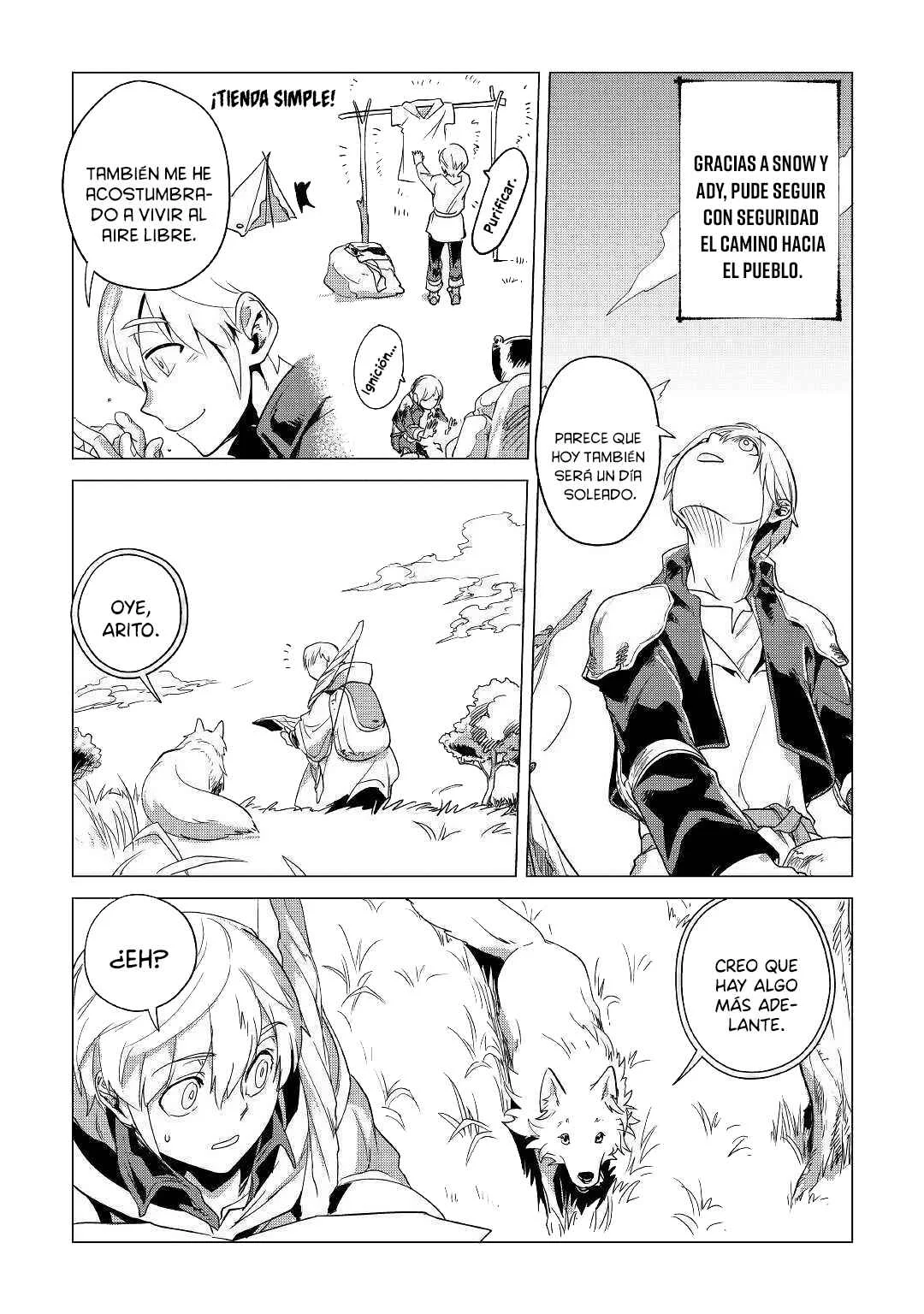 Mofumofu to Isekai Slow Life wo Mezashimasu! Capítulo 4: Compañero de Viaje - Page 8