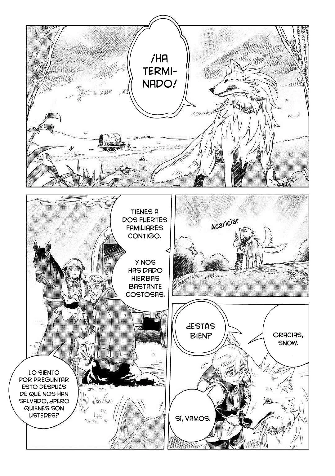 Mofumofu to Isekai Slow Life wo Mezashimasu! Capítulo 4: Compañero de Viaje - Page 38