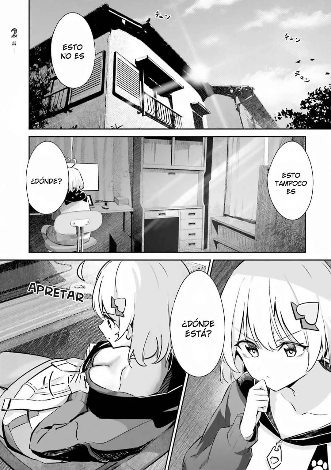 Momoiro Montage Capítulo 2: El nacimiento de una alpinista - Page 2