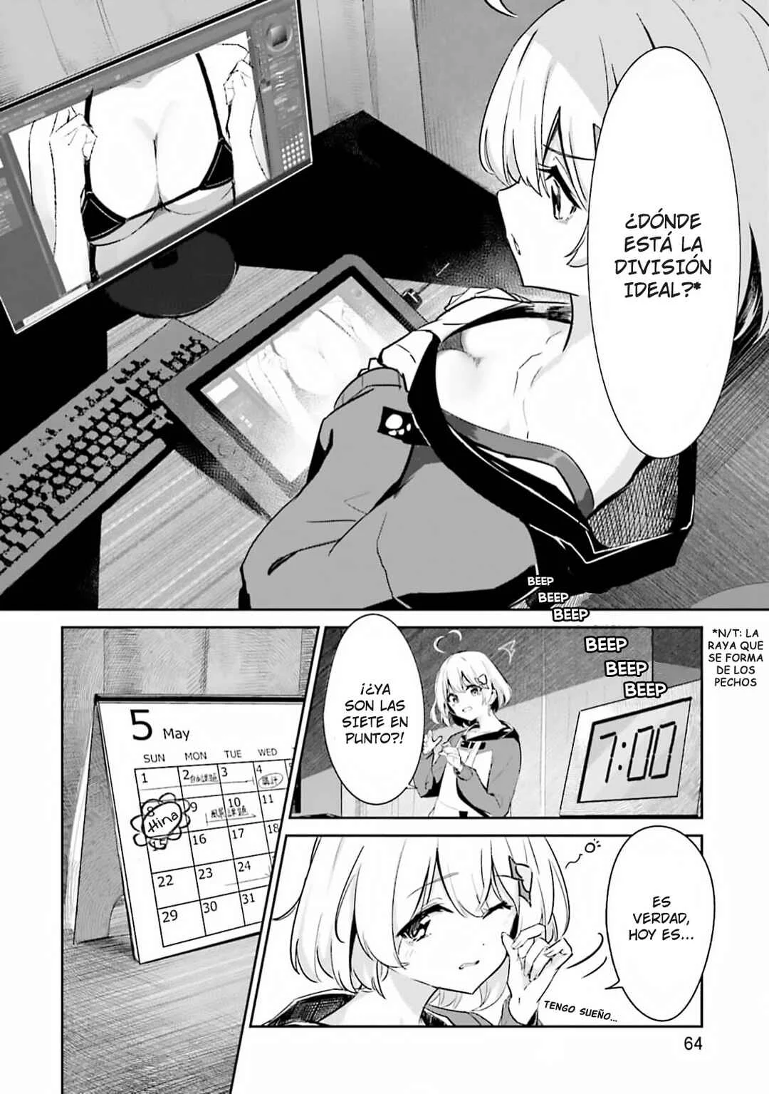 Momoiro Montage Capítulo 2: El nacimiento de una alpinista - Page 3