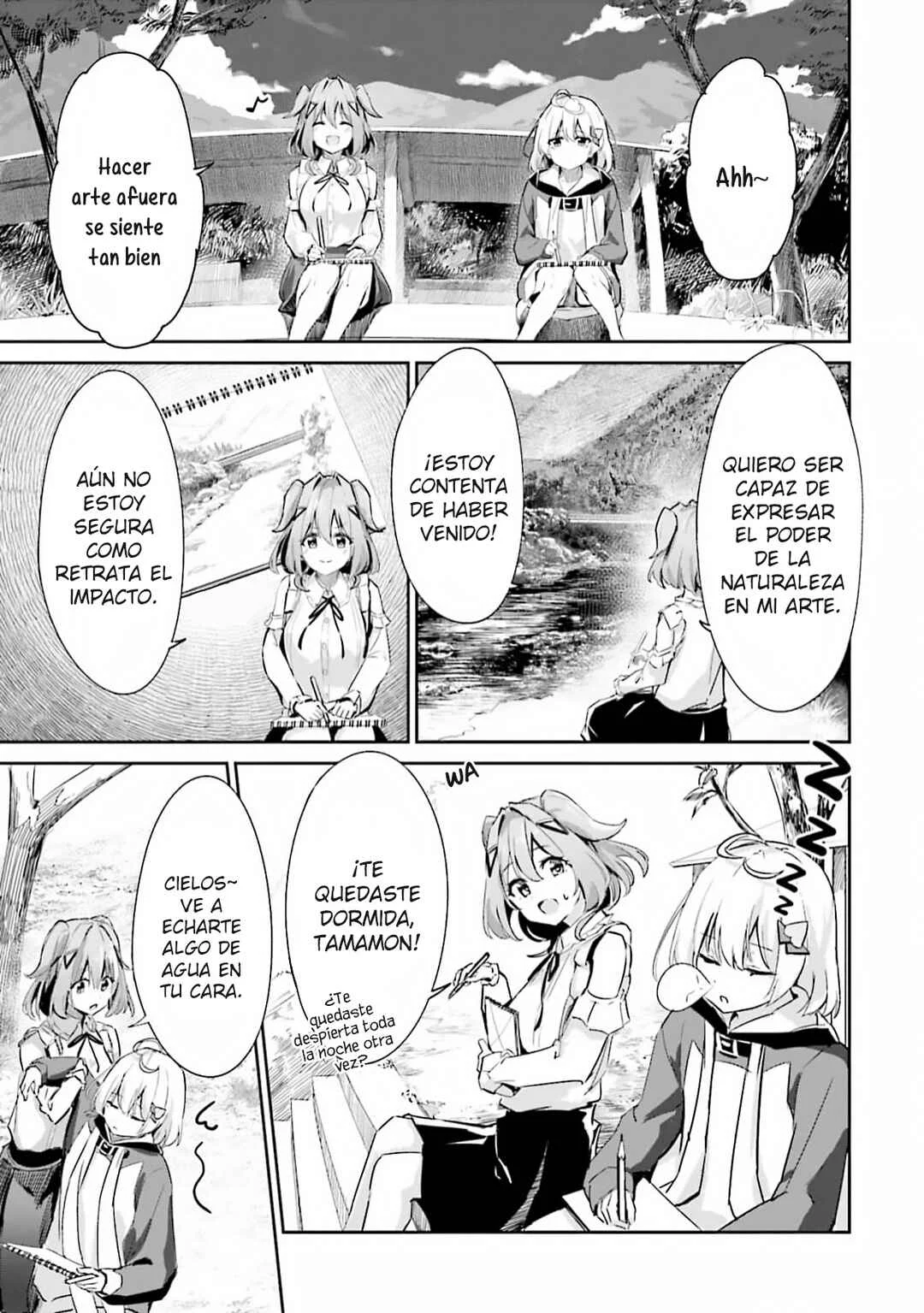 Momoiro Montage Capítulo 2: El nacimiento de una alpinista - Page 6